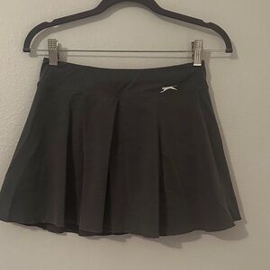 Women's Charcoal Gray Tennis Skirt